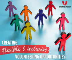 flexible and inclusive volunteer roles