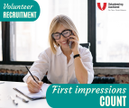 Smiling woman making a phone call
