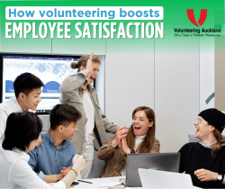 volunteering boosts employee satisfaction