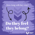 text how long with they stay? and Do they feel they belong