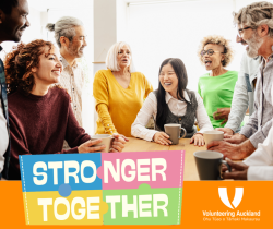 stronger together - volunteering builds resilient communities