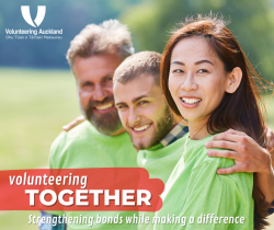 volunteering together