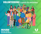Group of people happy about volunteering