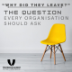 single empty chair with question why did they leave