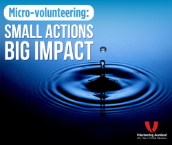 microvolunteering - small acts, big impact