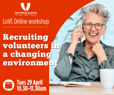 Recruiting Volunteers in a Changing Environment